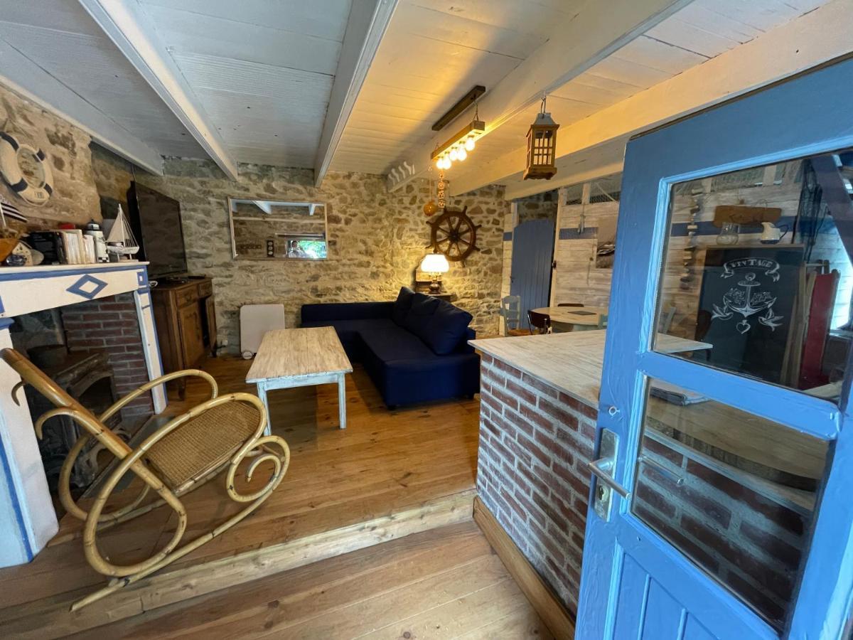 Authentique Maison De Pecheur Au Coeur D'Un Hameau كروزون المظهر الخارجي الصورة